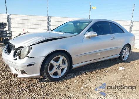 2003 Mercedes-Benz Clk 500 z USA, uszkodzony, nr VIN WDBTJ75J43F041722